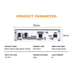 Built-in Hand Sweep Induction Switch