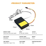 Three Color Touch Sensor Switch