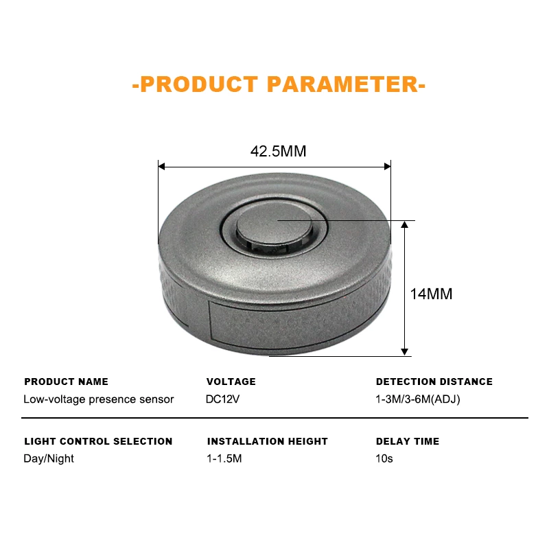 24G Low-voltage presence sensor
