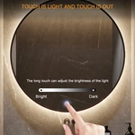 Monochrome single-control mirror touch switch