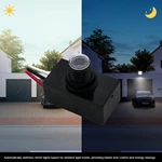 Dusk-to-Dawn Electronic Photocell Sensor Switch