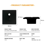 Human Body Sensor Step Stair Light（N11）