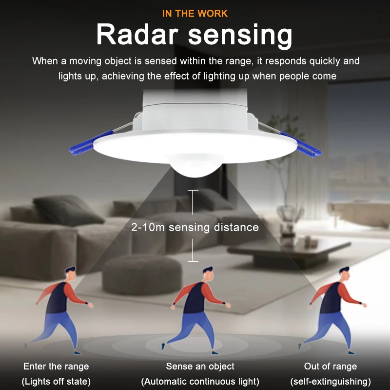 Microwave Radar Sensor Light Control Switch