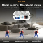 5.8 GHz Microwave Radar Motion Sensor Module