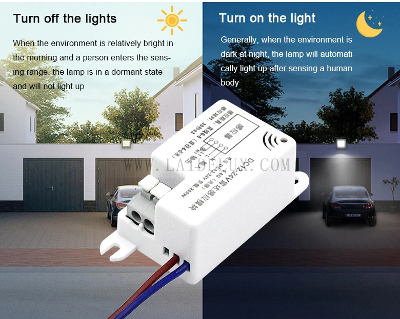 5.8GHz Microwave Radar Motion Sensor Switch
