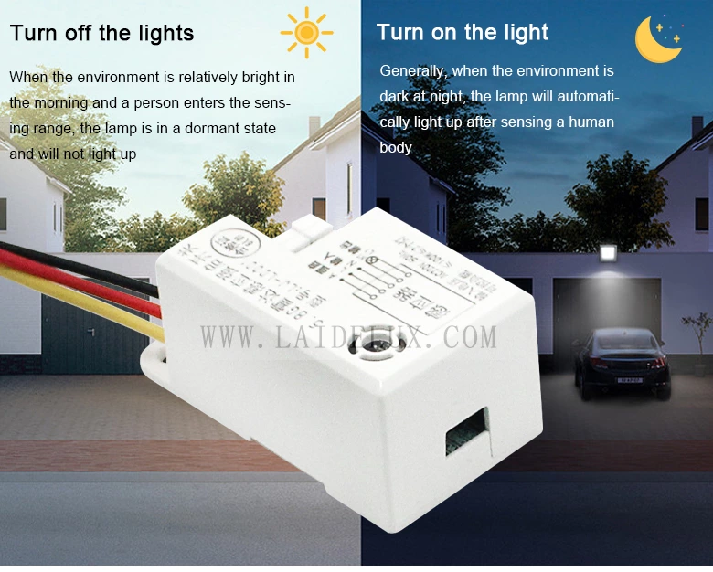 Microwave Radar Motion Sensor Light Switch