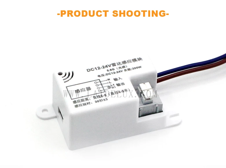 5.8GHz Microwave Radar Motion Sensor Switch