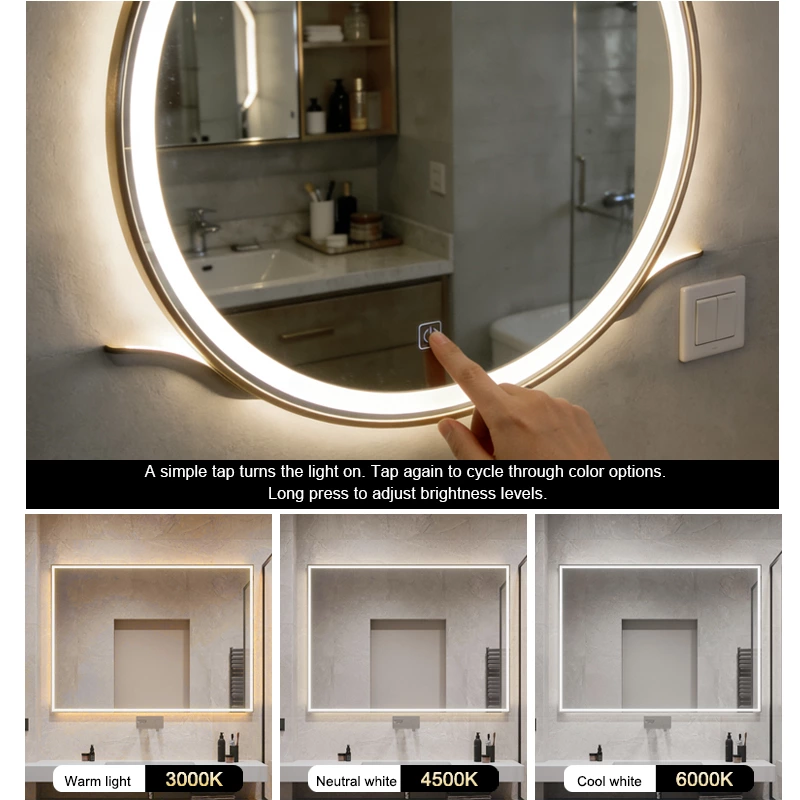 Three Color Touch Sensor Switch