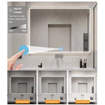 2-Button Single-Color Mirror Touch Switch (with Defogger)