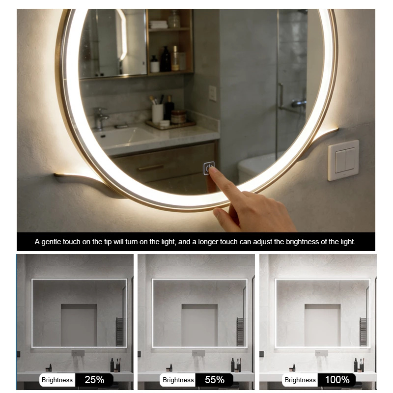 EU Plug Single Touch Sensor Switch