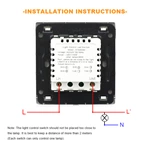 Wall Mounted Photocell Sensor Switch