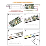 Built-in Single Color Touch Sensing Module
