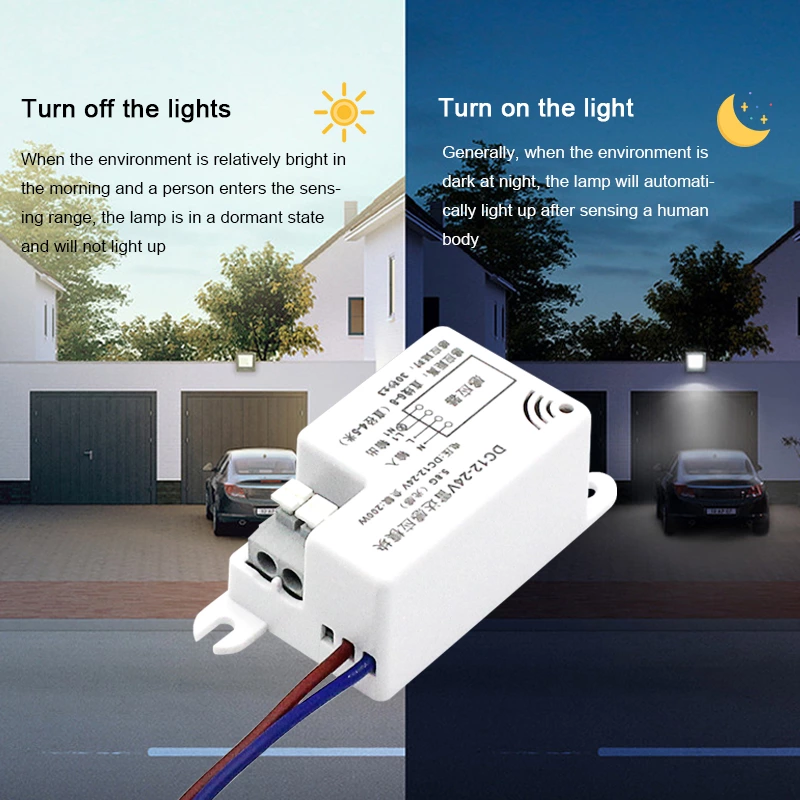 5.8GHz Microwave Radar Motion Sensor Switch