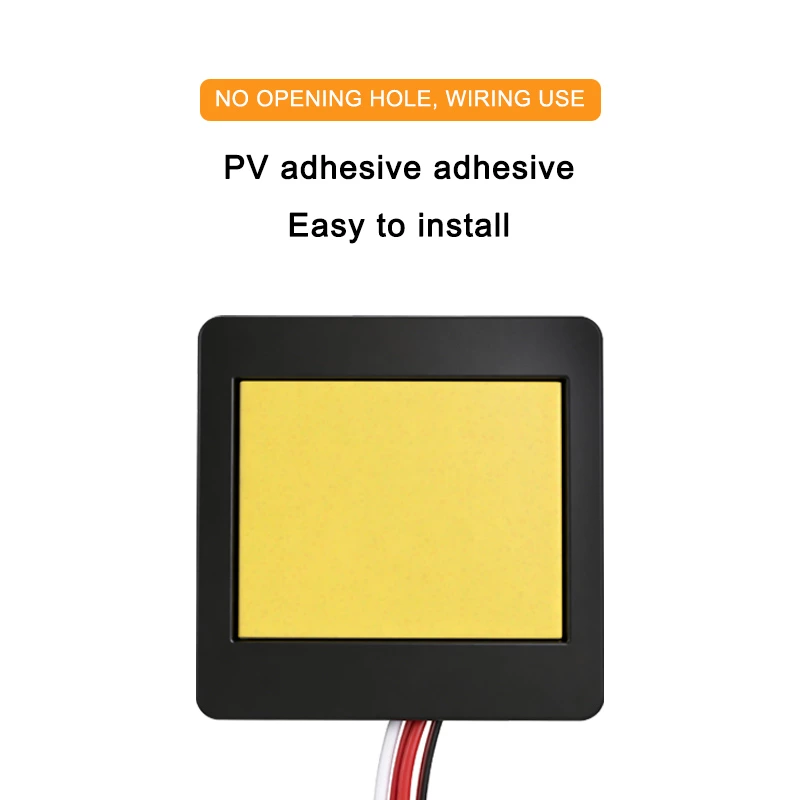 Monochrome single-control mirror touch switch