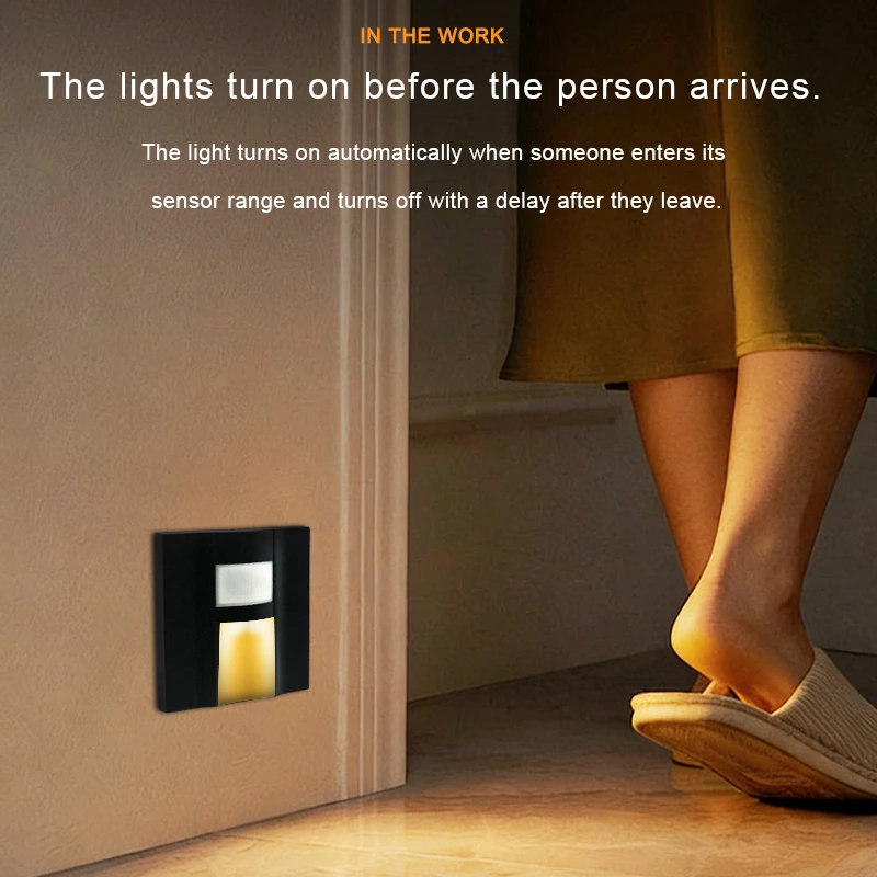 Human Body Sensor Step Stair Light(D10)