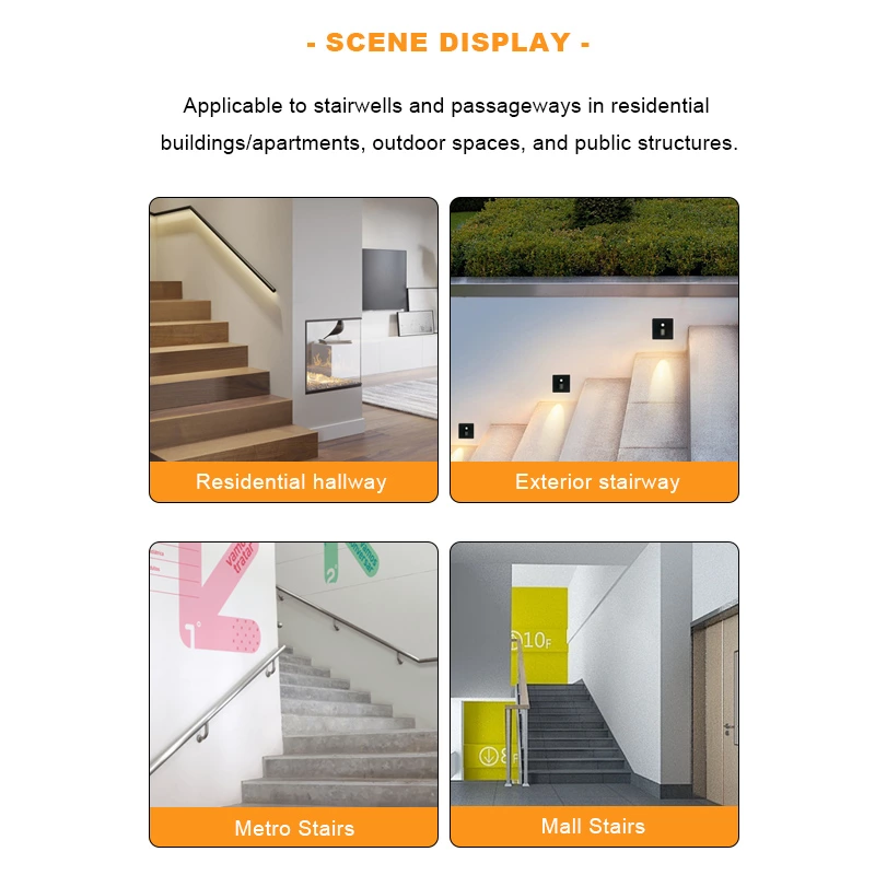 Human Body Sensor Step Stair Light(N12)