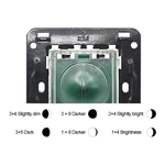 Wall Mounted Photocell Sensor Switch