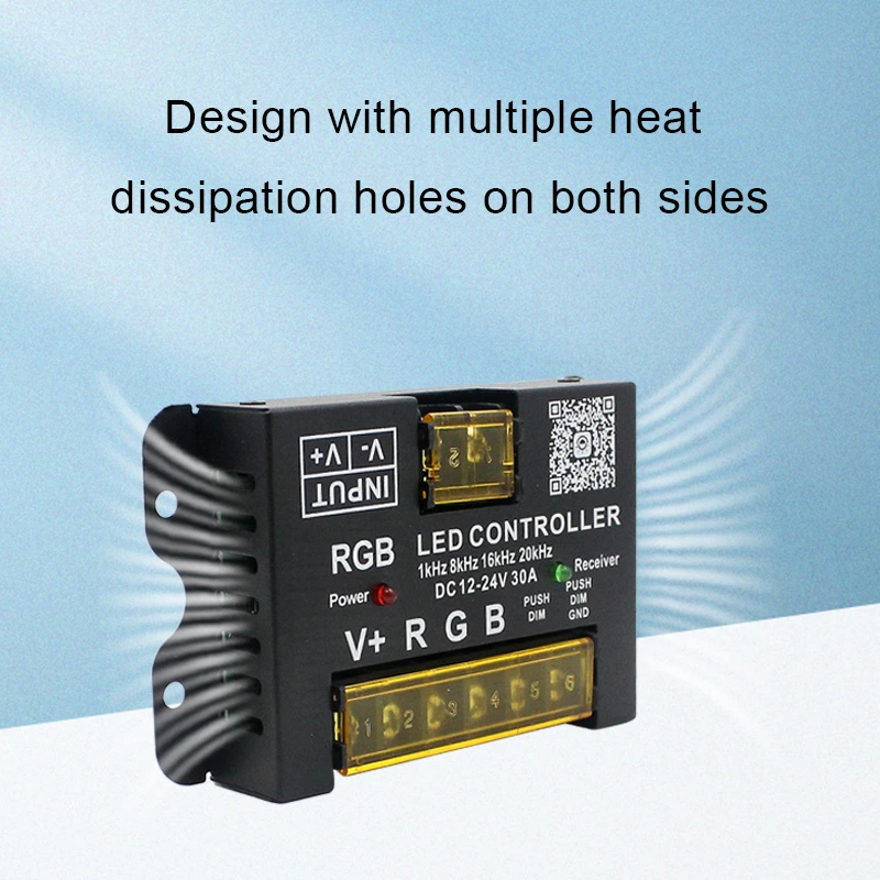 RGB RF Wireless Full Touch Panel Dimmer