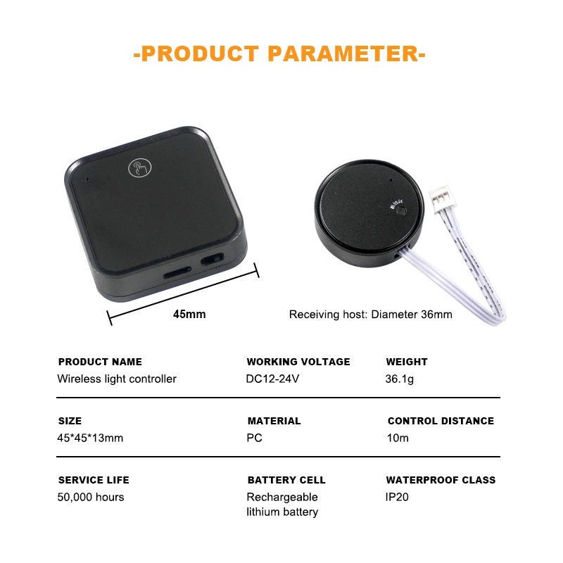 Wireless Control Human Body Sensor Controller