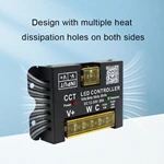 Three Color RF Wireless Full Touch Panel Dimmer
