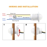 Human Body Infared Motion Sensor Detector