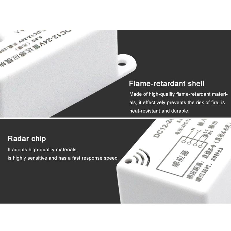 5.8GHz Microwave Radar Motion Sensor Switch