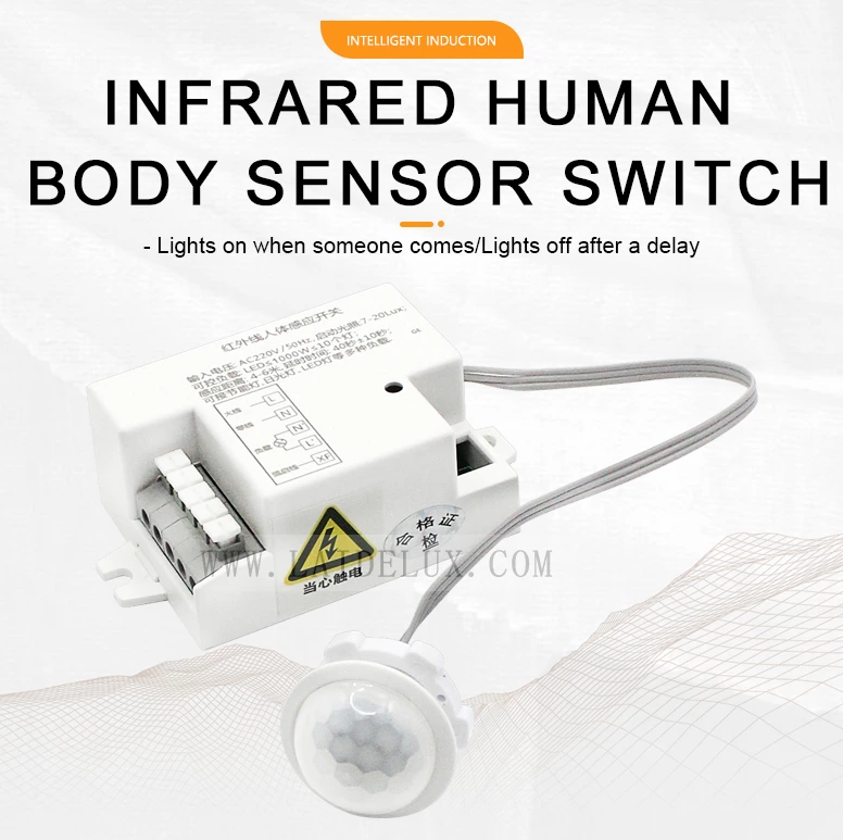 Human Body Detector Light Switch