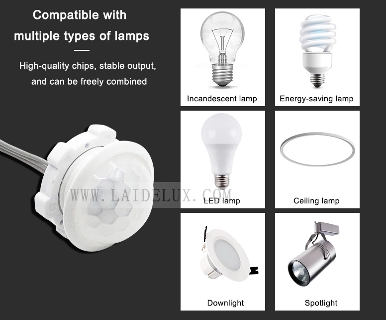 Human Body Detector Light Switch