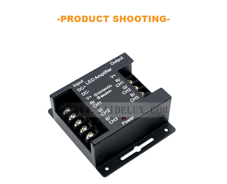 RGB Strip LED Amplifier Controller