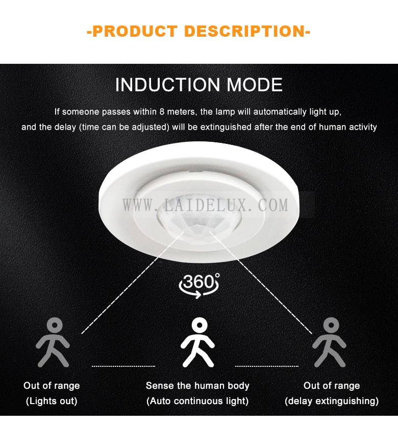 Human Body Motion Sensor Detector