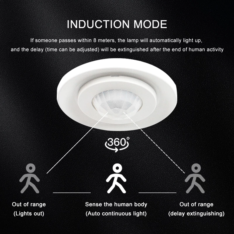 Human Body Motion Sensor Detector