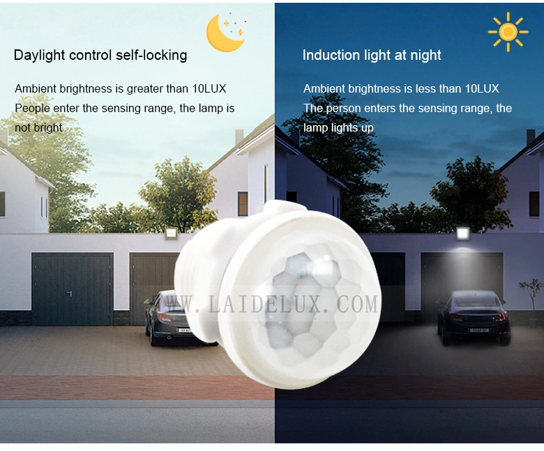 Automatic Light Sensor IR Detector Switch