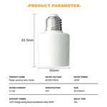 E27 Radar Sensing LED Lamp Base