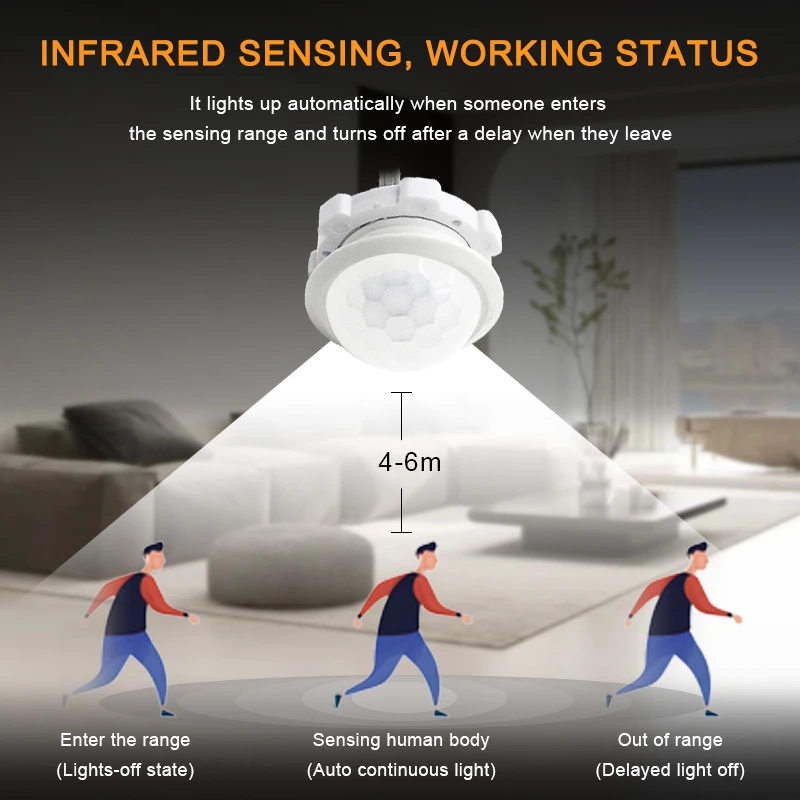 Human Body Detector Light Switch
