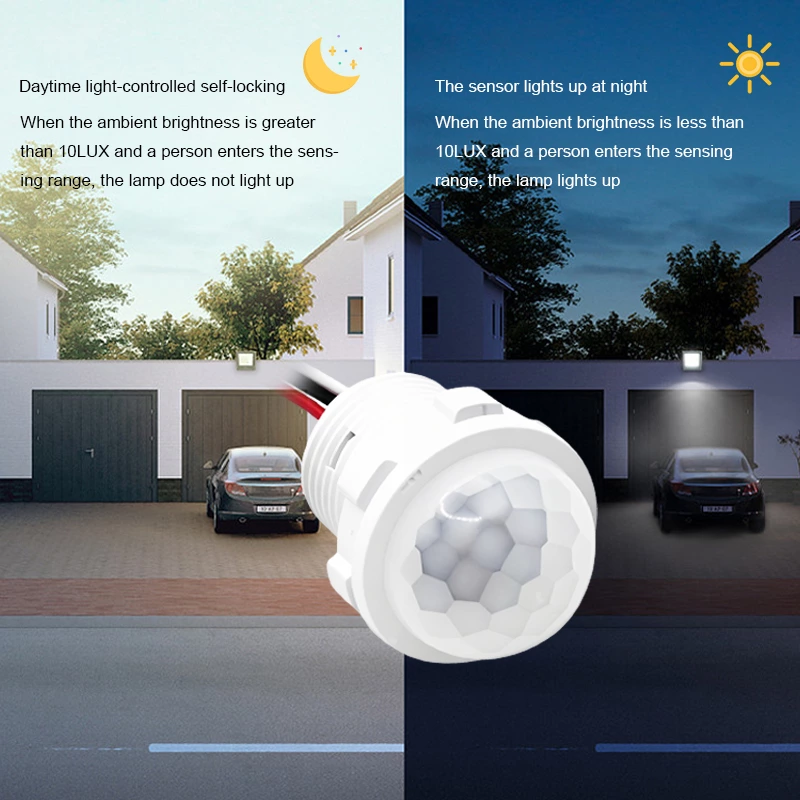 Automatic Light Sensor IR Detector Switch