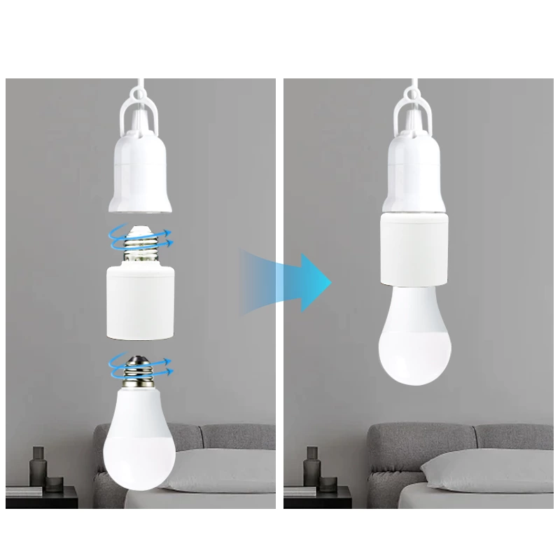 E27 Radar Sensing LED Lamp Base