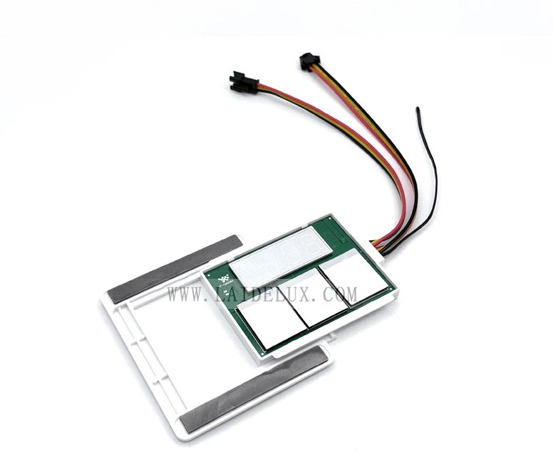 3-Button 3-Color Mirror Touch Switch