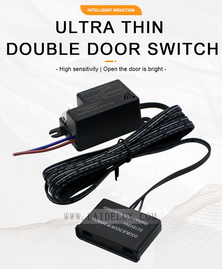 AC220V Ultra thin double door switch