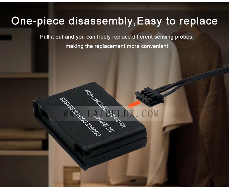 AC220V Ultra thin double door switch