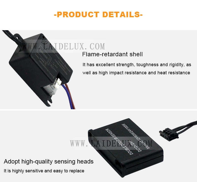 AC220V Ultra thin double door switch