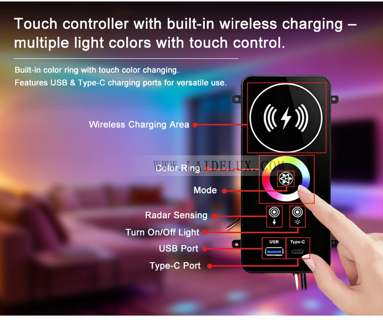 Radar Sensor Dream-Color Controller