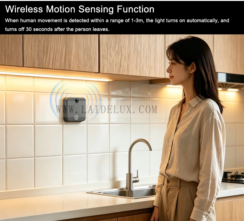 Wireless PIR + Touch Sensor Controller