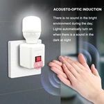 Human sensing plug lamp holder
