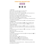 2-Button Single-Color Radar Mirror Switch